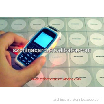 13.56Mhz Plastic PVC RFID Smart baggage tag sticker